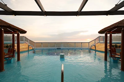 Take a dip in the Havana Pool on Carnival Vista.