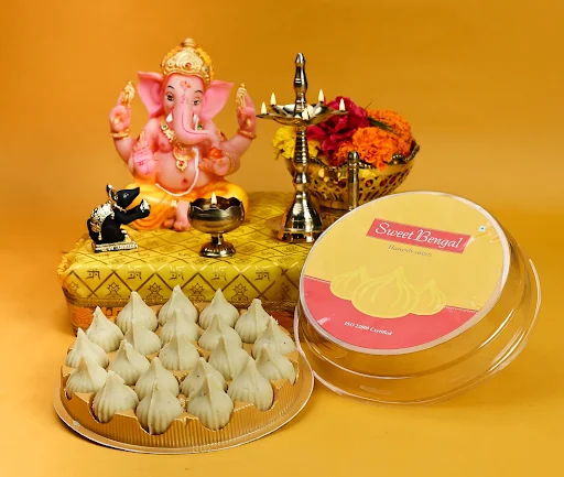 Javitri Modak Tray (21 Pcs)