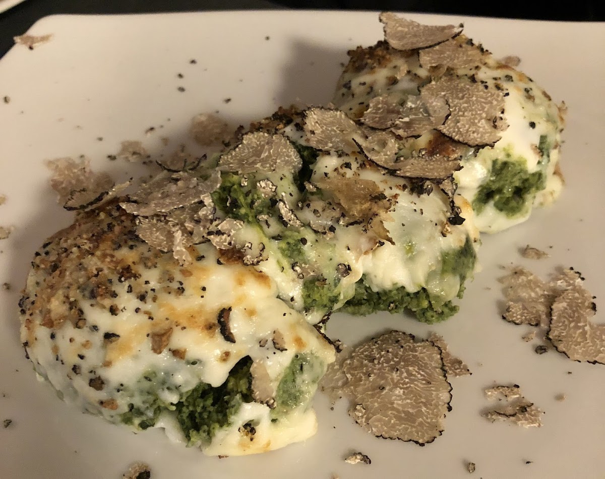 The spinach and ricotta malfatti with truffle are not to be missed. One of the best dishes I ate in Italy.