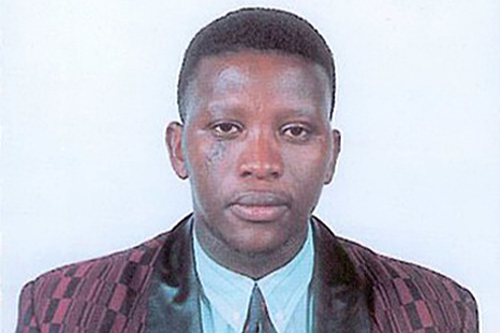 A picture of former teacher Norman Afzal Simons when he applied to become a police reservist while boys were going missing in the Cape Flats in the 80s and 90s. He is among convicts who were released on bail this year. File photo.