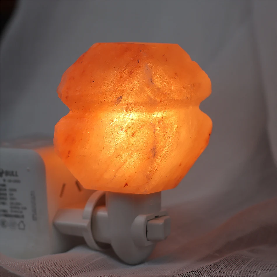 Small Wall Lamp Himalayan Rose Salt Bedroom Bedside Lamp