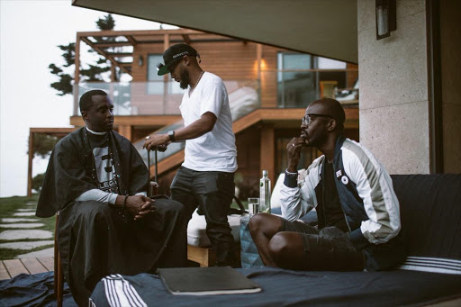 Diddy and Black Coffee's "meeting of the minds" was more of a music wisdom-sharing meeting.