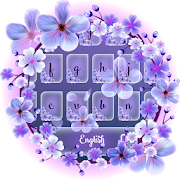 Purplish Cherry Blossom Keypad  Icon