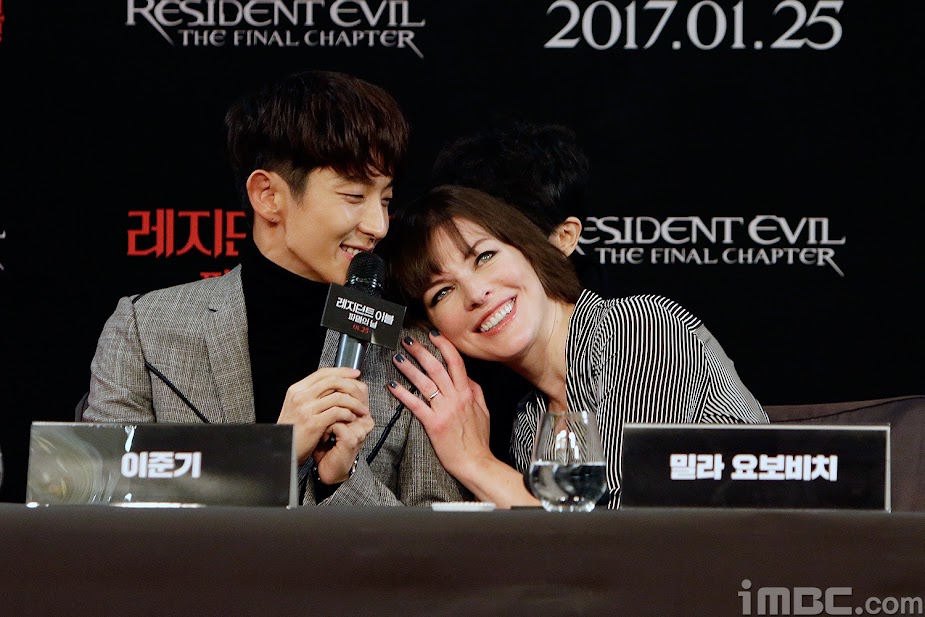 Lee Joon Gi Milla Jovovich