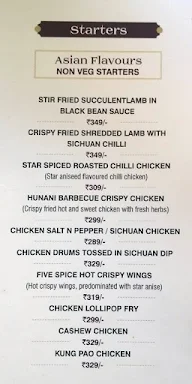 Villa Casa menu 1