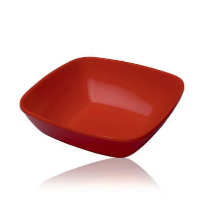 Smartle Square Bowl Red 1 Pc