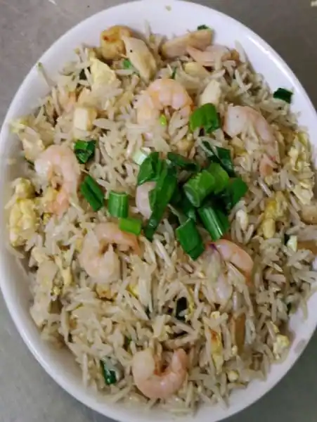 Prawns Burnt Garlic Rice