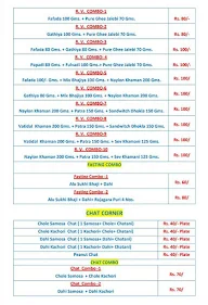 Shree Ram Vijay Hindu Hotel menu 2