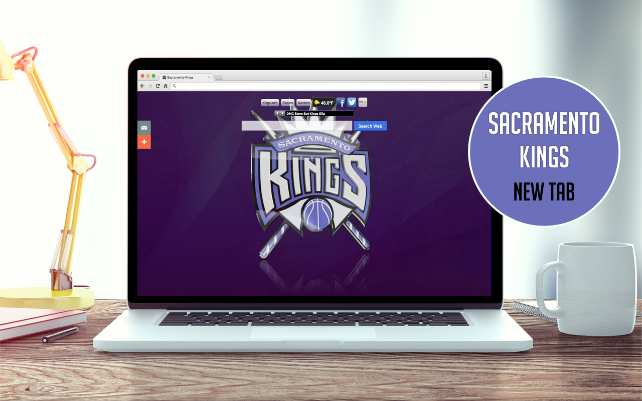 NBA Sacramento Kings New Tab Preview image 2