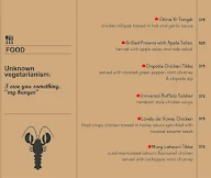 Ministry of Bar Exchange menu 5