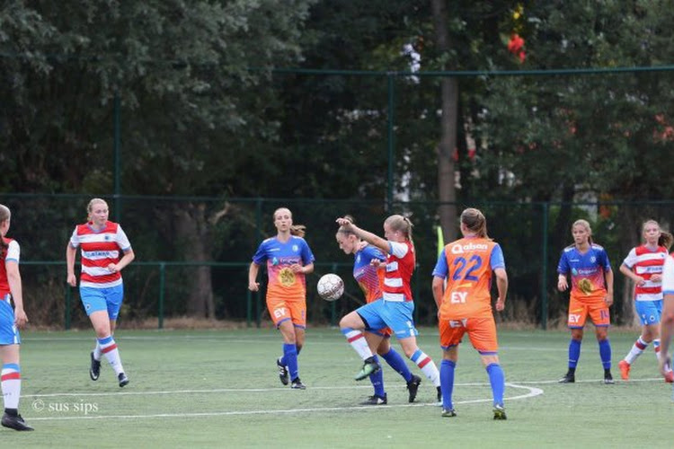 Gent Ladies openden hun seizoen met 'Slag om Vlaanderen' tegen Club Brugge, met dit resultaat