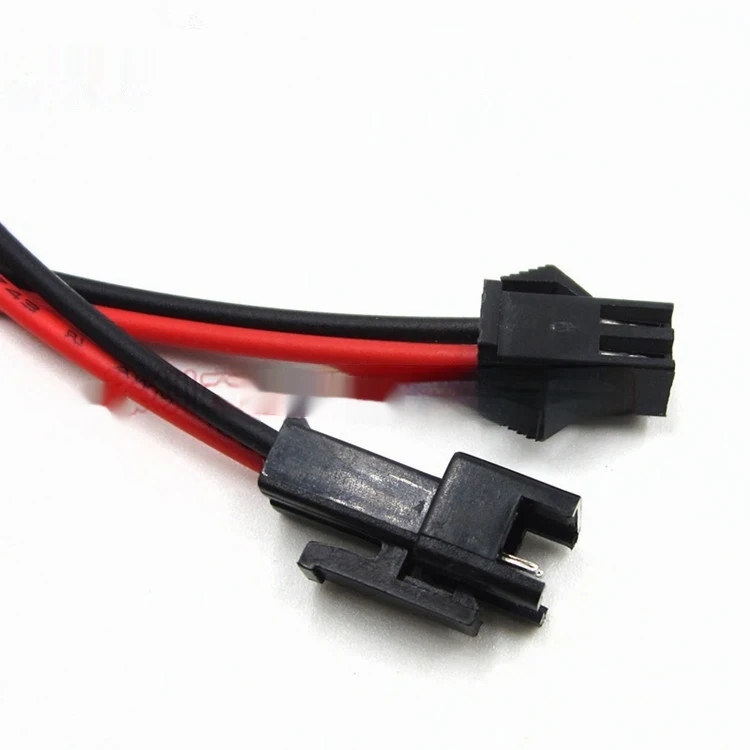 15cm LED Lamp Connecting Lines with SM Terminal. Air butted SM-2P male and female malefemale connectors for easy and sec