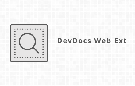 DevDocs Web Ext Preview image 0