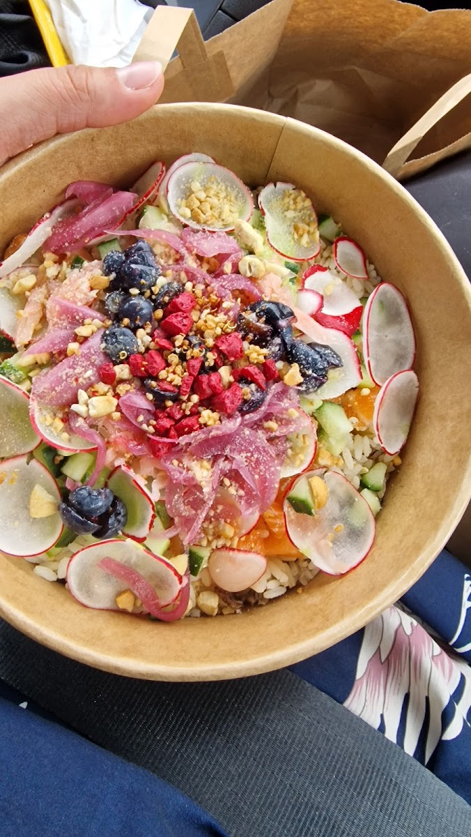 Gluten-Free at Ubowl - Poke Bowl