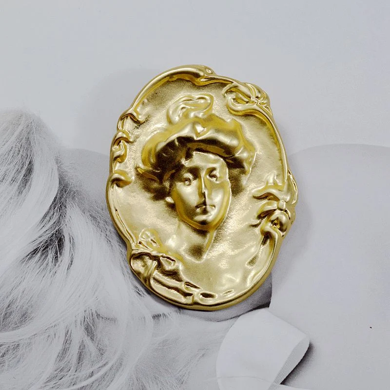 Matt Gold Beauty Corsage accessoires, broches en spelden voor kleding, verfraai je look met deze elegante en charmante decoraties.
