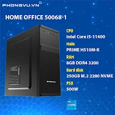 PC PV Home Office 50068-1 (i5-11400/8GB/250GB SSD/No OS)