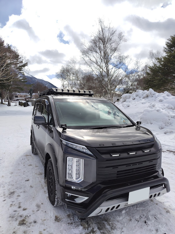 デリカD:5のデリカ好きと繋がりたい・デリカD5のある暮らし・雪道ドライブ・レッツゴー4WD・DFM2025に関するカスタム事例の投稿画像4枚目