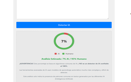 Detector de IA