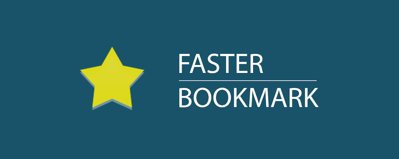 Faster Bookmark - Add Bookmark faster Preview image 2