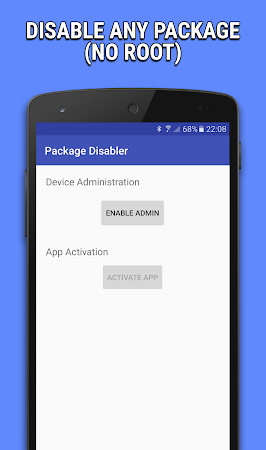 Package Disabler for Samsung v1.0