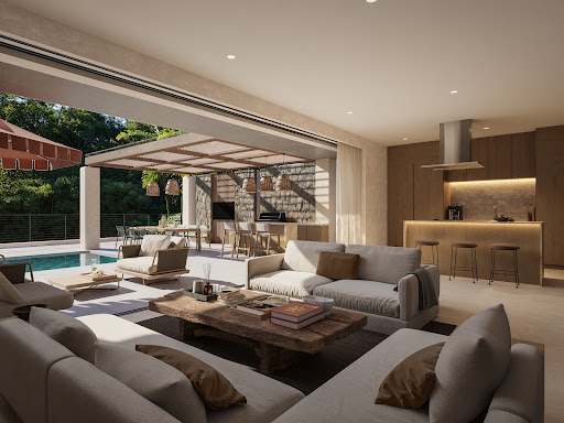 Villa avec piscine et terrasse 3