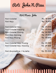 Rotea - Roti Long John N Pizza menu 3