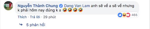Làn sóng “Anh sẽ về, anh sẽ về, nhưng không phải hôm nay” đang lan tỏa mạnh ra toàn đội như một lời hứa sẽ chiến đấu hết mình vì màu cờ sắc áo.