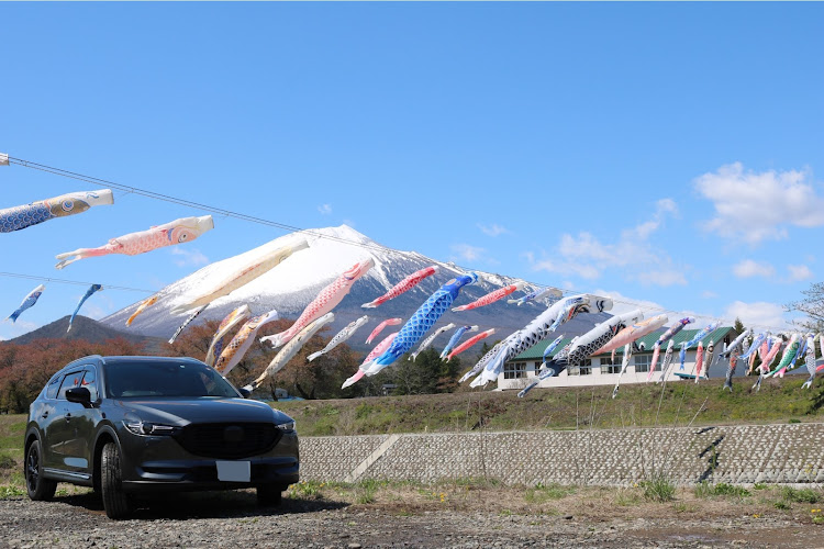 CX-8の岩手山・上坊牧野の一本桜・八幡平市・ブラックトーンエディション・cx-8に関するカスタム事例の投稿画像3枚目