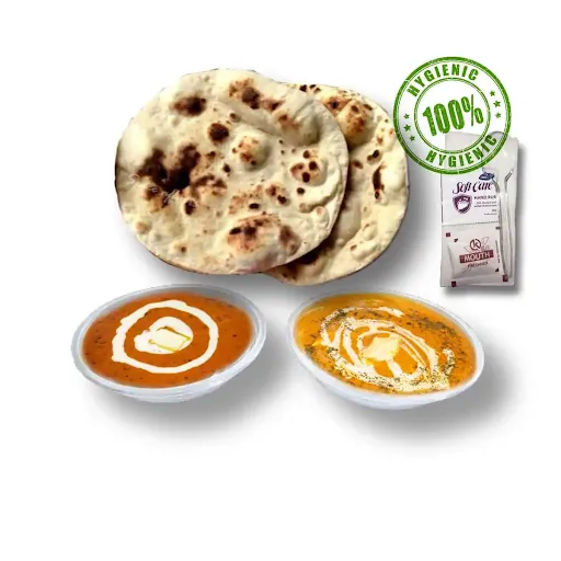 Butter Roti With Dal Makhani & Shahi Paneer