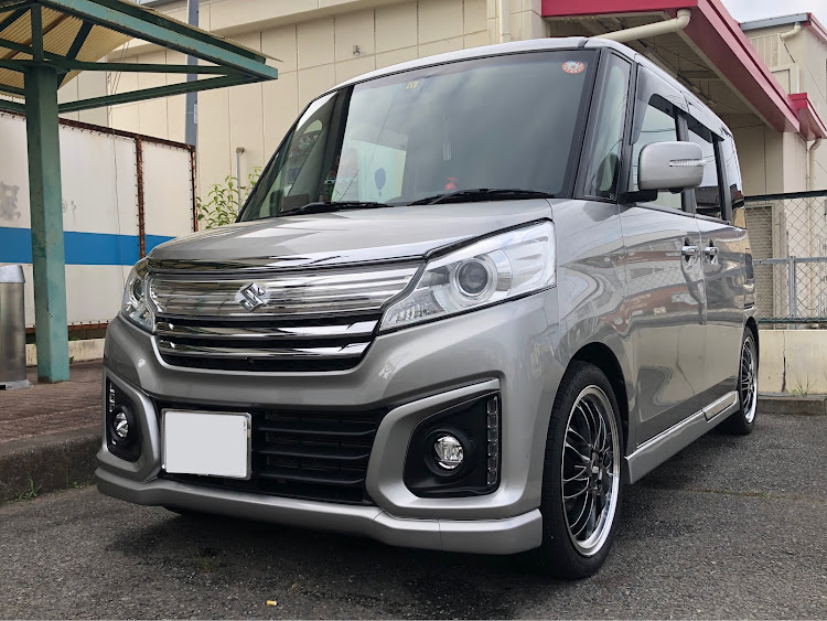 スペーシアカスタムの早朝洗車・コイン洗車場・今日は忙しかった・AZアクアシャイン・いつもの角度でに関するカスタム事例の投稿画像6枚目