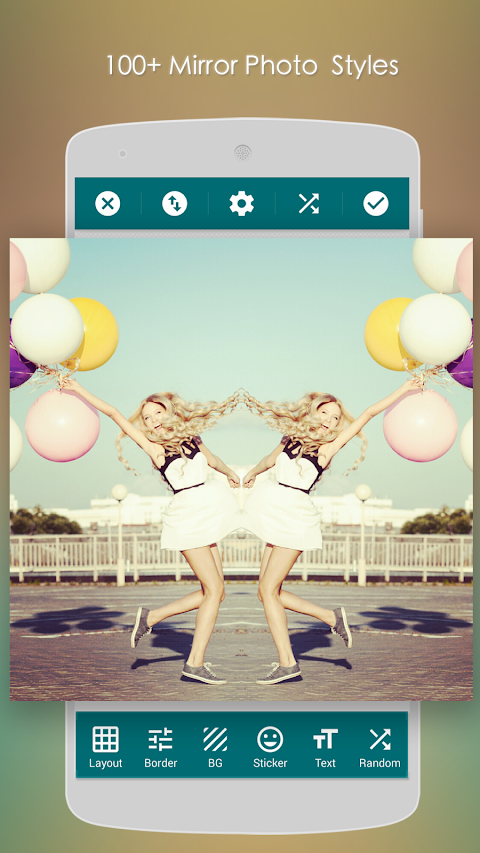 Mirror Photo:Editor&Collage (HD)のおすすめ画像1