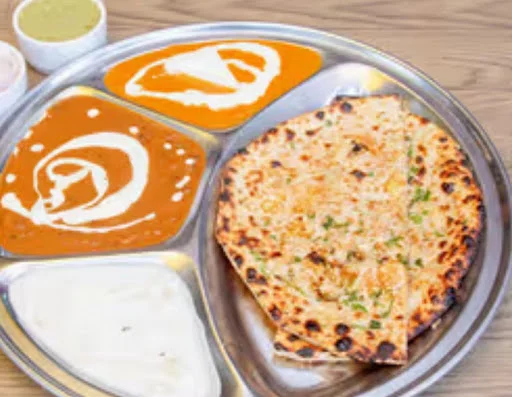 Onion Chur-Chur Naan Thali