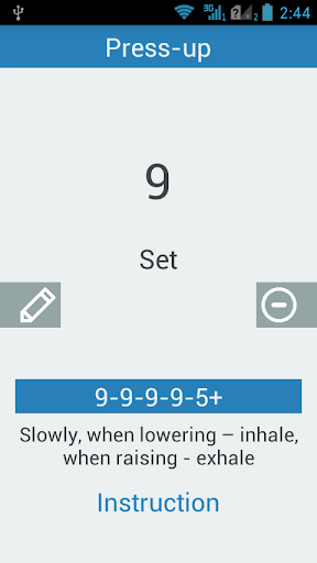 Screenshot Everifit!: workout at home