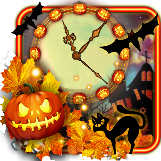 Halloween Clock Live Wallpaper Google Play のアプリ