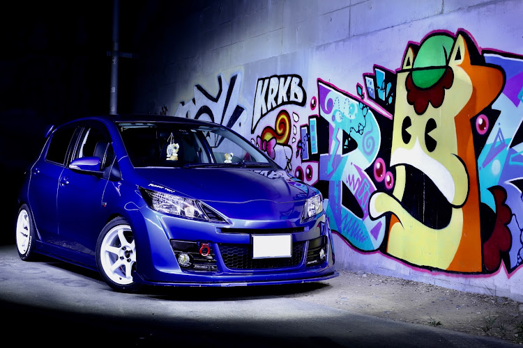 cappu.215y.nユーキ.マックィーン仕様さんが投稿したTOYOTA・Vitz・ヴィッツ・群馬・LOVEに関するカスタム事例の投稿画像1枚目