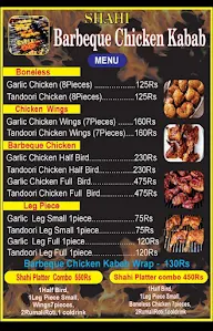 Shahi Kabab And Roll menu 3