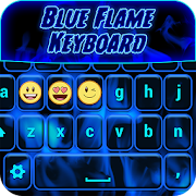 Blue Flame Keyboard  Icon