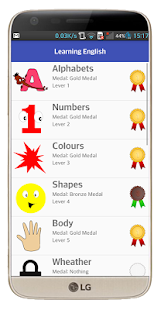 Learning English for kids Screenshot