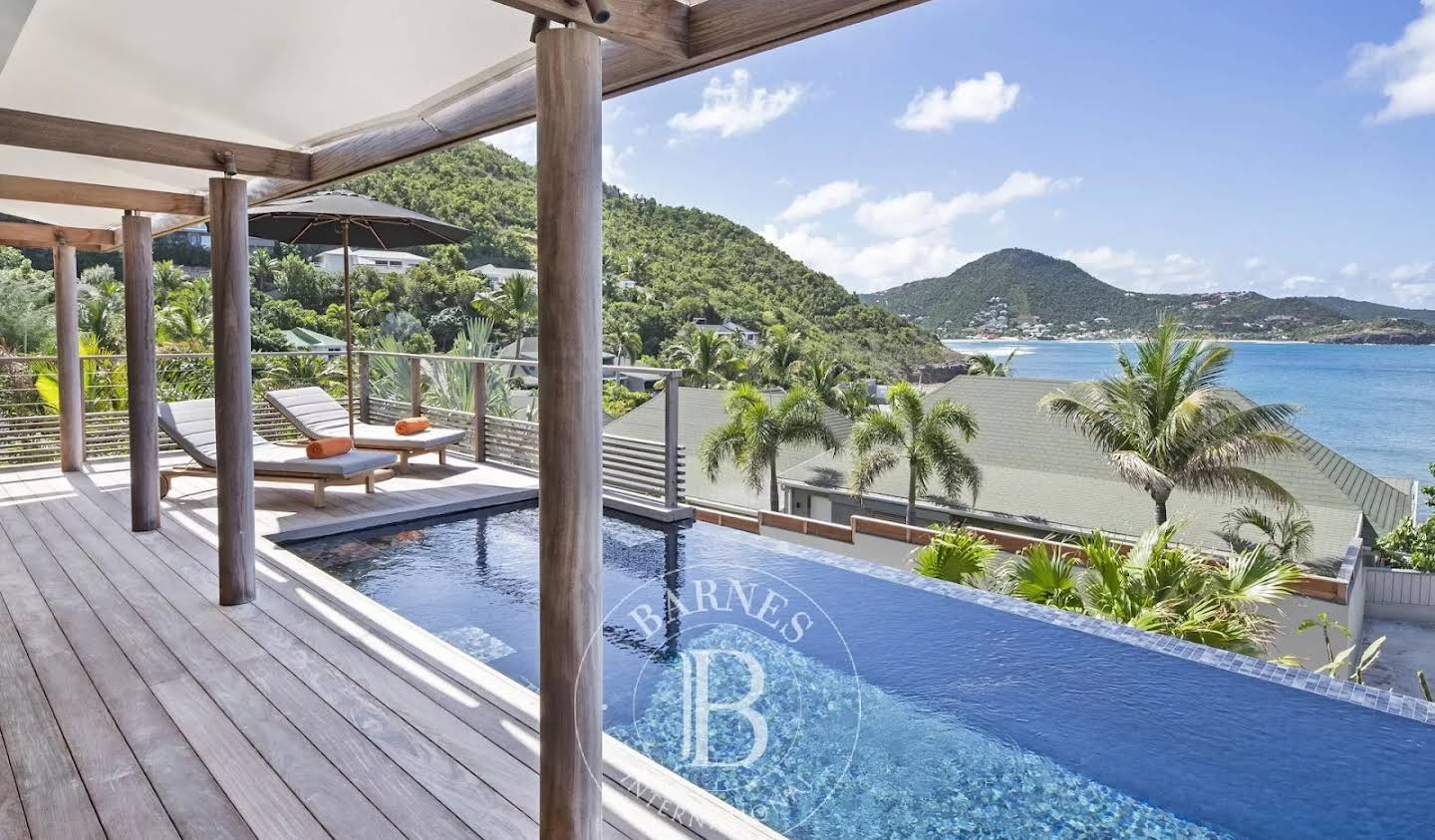 Villa with pool and terrace Saint Barthelemy