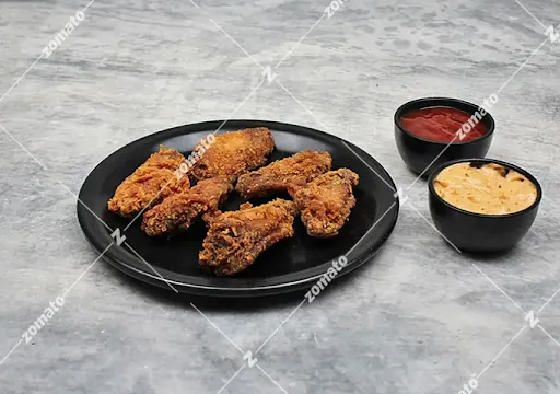 Hot Chicken Wings (6 Pcs)