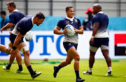 Cheslin Kolbe during the South African national rugby team captain's run at Toyota Stadium on September 27, 2019 in Toyota City, Japan. 