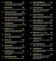 The Mac N Cheese Company menu 3