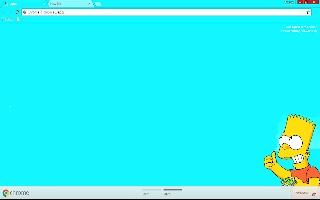 Simpsons take my money 1920*1080 chrome extension