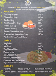 The Choupatiwala Cafe menu 3