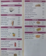 Cafe Saffron menu 1