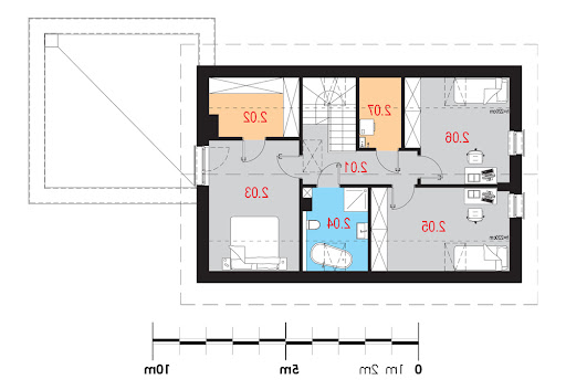 Reficio I G2 - Rzut poddasza