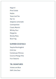 The Bier Library menu 4