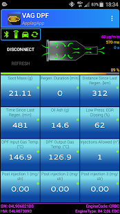 VAG DPF Screenshot