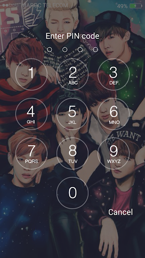 Kpop Lock screen