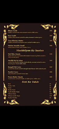 Mughal's Zaika menu 7